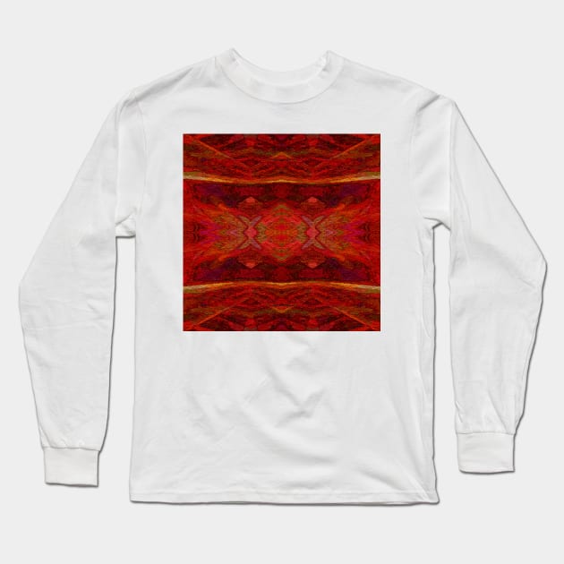 Patterned Blanket Long Sleeve T-Shirt by DANAROPER